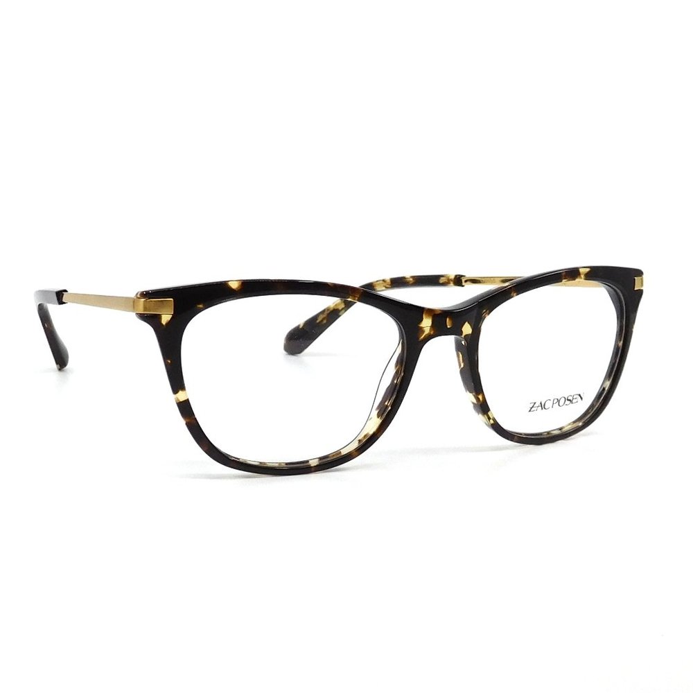 ZAC POSEN “Gladys” Tortoise & Gold Eyeglasses
